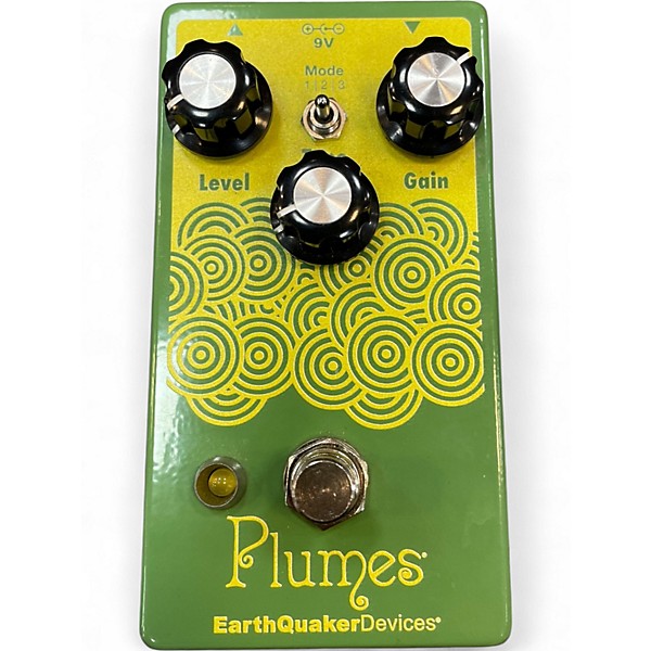 Used EarthQuaker Devices Plumes Small Signal Shredder Overdrive Effect Pedal