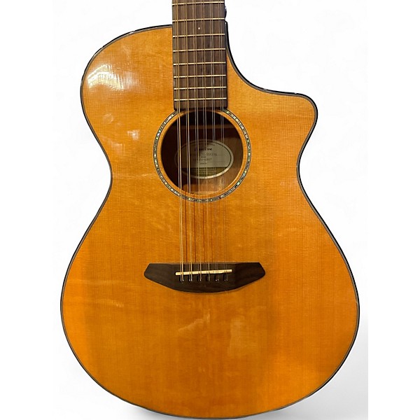 Used Breedlove Pursuit-12 Natural 12 String Acoustic Electric Guitar