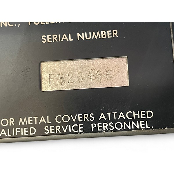 Vintage 1980s Fender Concert Tube Amp Tube Guitar Amp Head