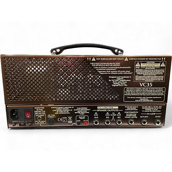Used Victory The Copper VC35 Tube Bass Amp Head
