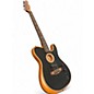 Used Fender Acoustasonic Player Telecaster Black Acoustic Electric Guitar