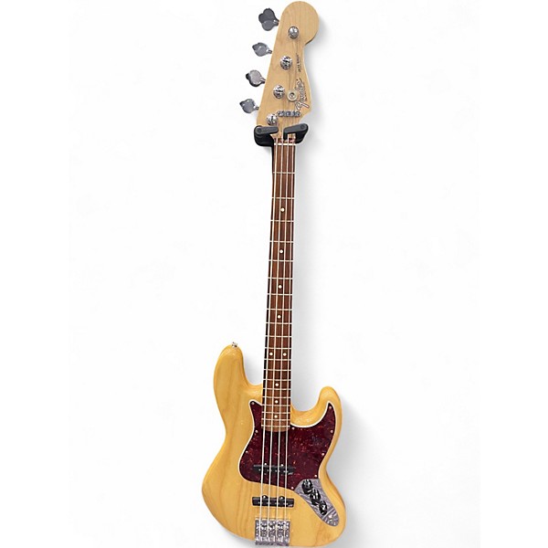 Used Fender Standard Jazz Bass Natural Electric Bass Guitar