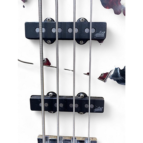 Used Fender Standard Jazz Bass Natural Electric Bass Guitar