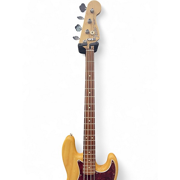 Used Fender Standard Jazz Bass Natural Electric Bass Guitar