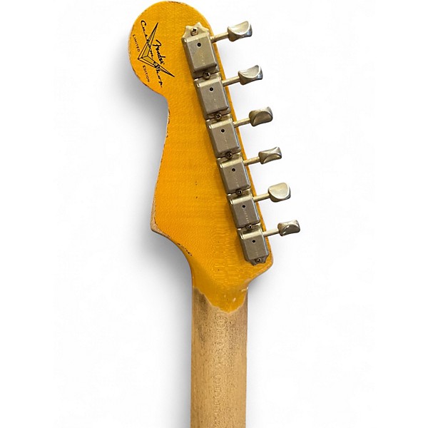 Used Fender 1959 Heavy Relic Stratocaster Vintage White Solid Body Electric Guitar