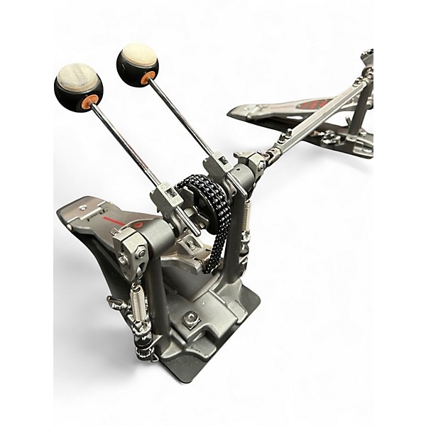 Used Pearl Red Line Eliminator Double Bass Drum Duel Chain Drum Pedals Bass Drum Beater