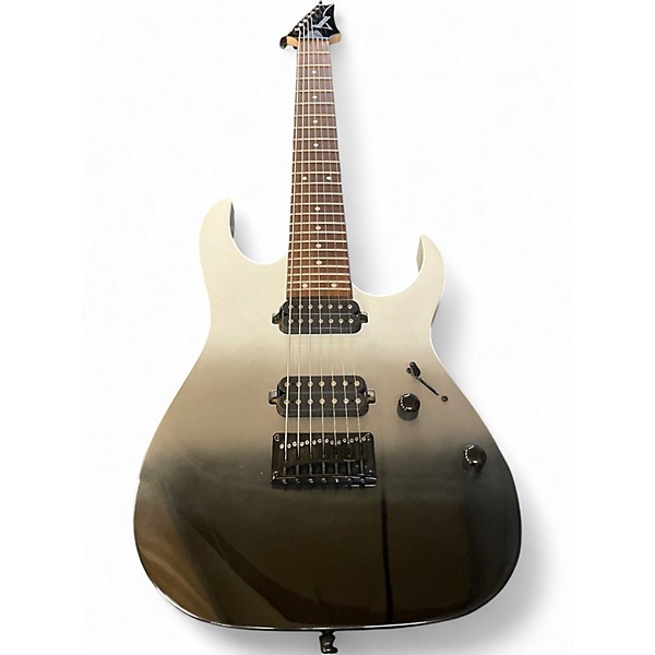 Used Ibanez RG7421 Pearl Black Fade Metallic Solid Body Electric Guitar