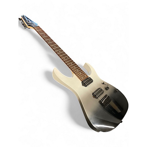 Used Ibanez RG7421 Pearl Black Fade Metallic Solid Body Electric Guitar