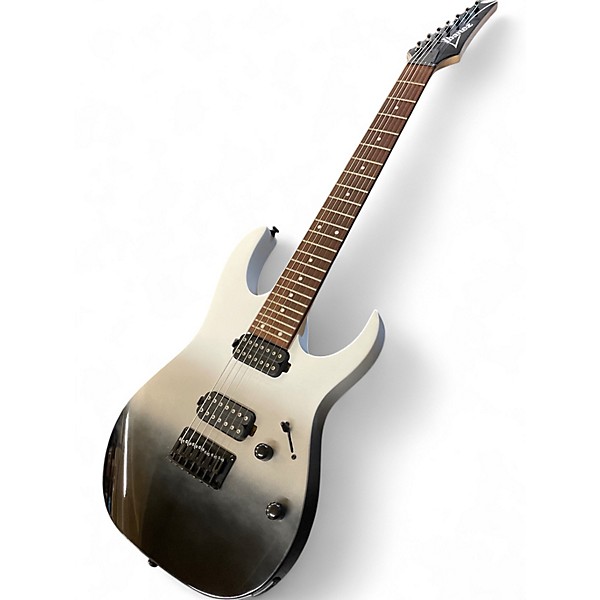 Used Ibanez RG7421 Pearl Black Fade Metallic Solid Body Electric Guitar