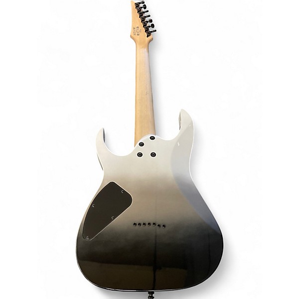 Used Ibanez RG7421 Pearl Black Fade Metallic Solid Body Electric Guitar