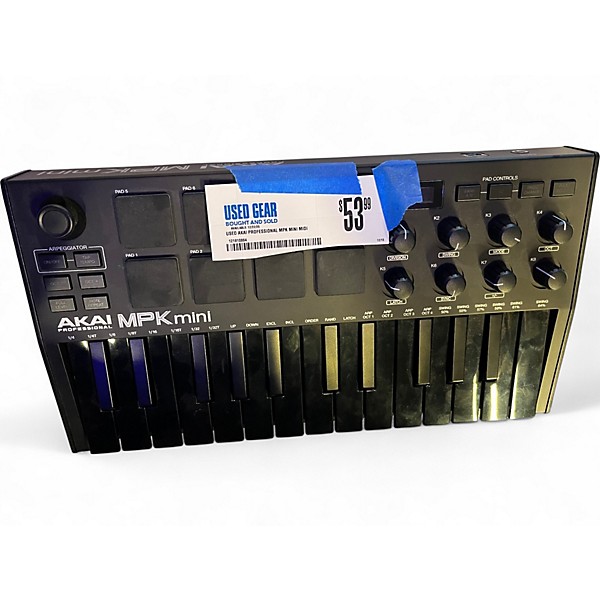 Used Akai Professional MPK Mini MIDI Controller