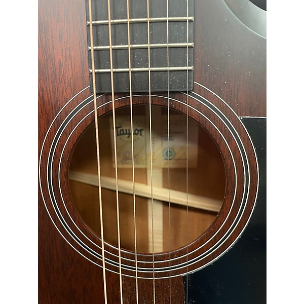 Used 2022 Taylor 326CE Mahogany Shaded Edge Burst Acoustic Electric Guitar