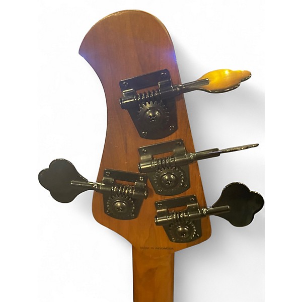 Used Sterling by Music Man Stingray 34 Trans Black Electric Bass Guitar