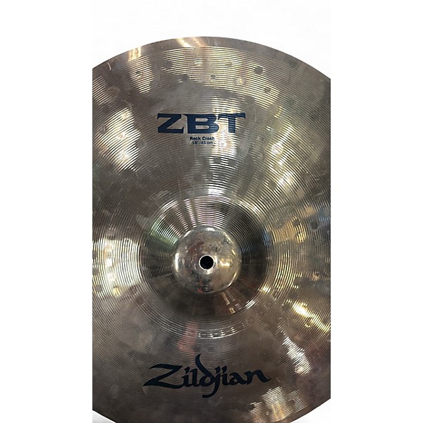 Used Zildjian 18in ZBT Rock Crash Cymbal