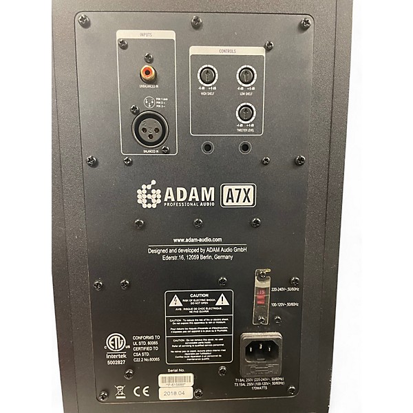 Used ADAM Audio A7X Powered Monitor