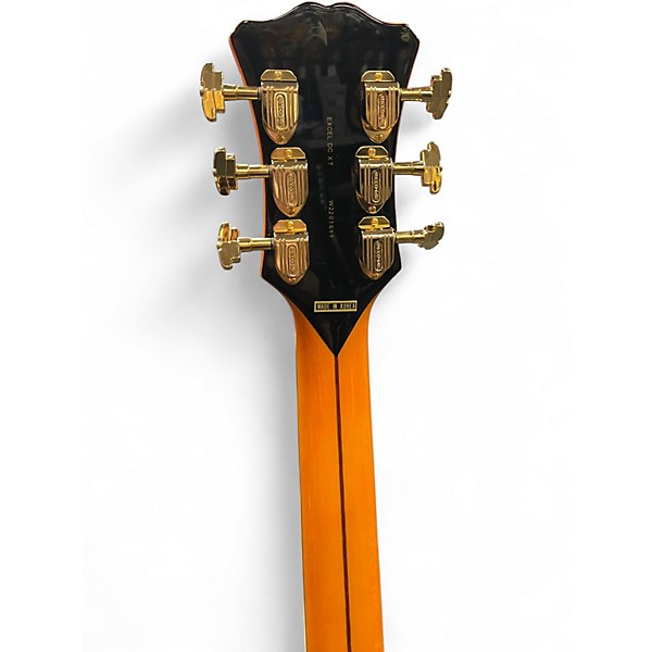 Used 2022 D'Angelico EXCEL SERIES DC XT Vintage Natural Hollow Body Electric Guitar