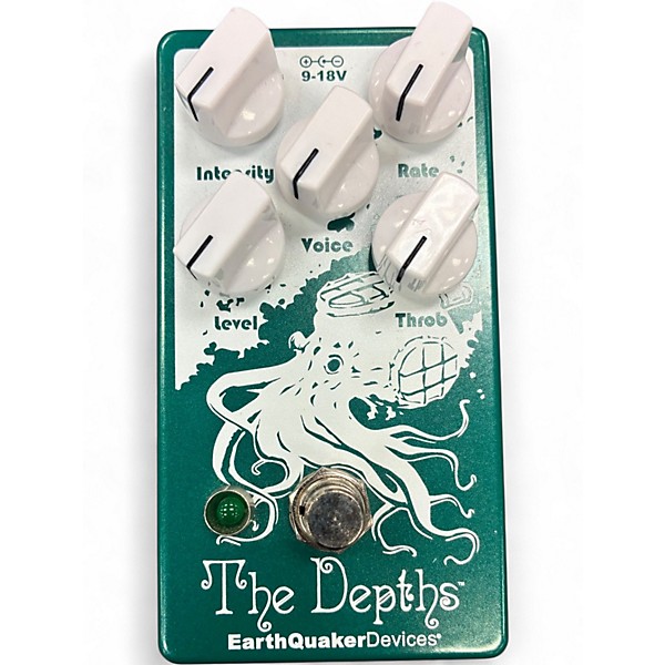 Used EarthQuaker Devices The Depths Optical Vibe Machine Effect Pedal