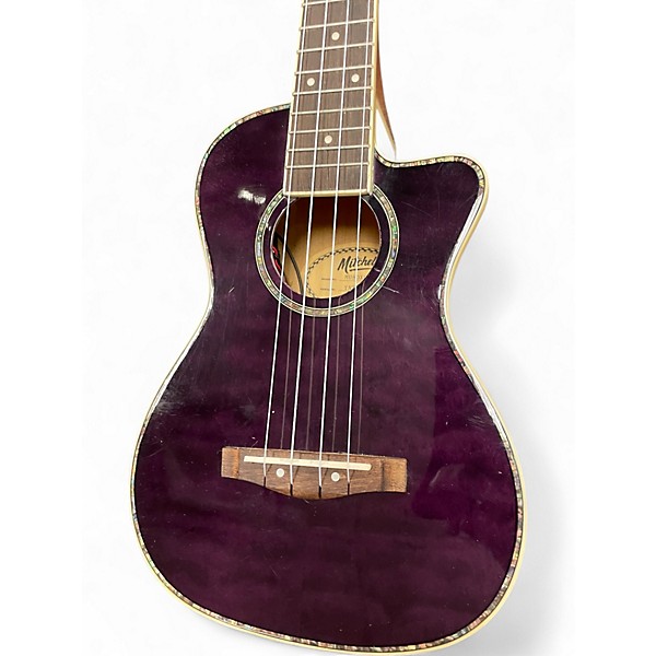 Used Mitchell MU80XCE DEEP RED Ukulele