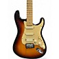 Used Fender American Deluxe Stratocaster 3 Tone Sunburst Solid Body Electric Guitar thumbnail