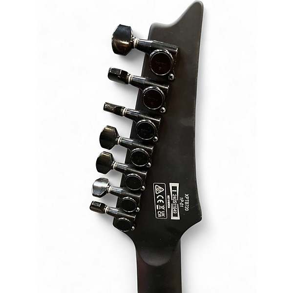 Used Ibanez XPTB720 Ebony Solid Body Electric Guitar