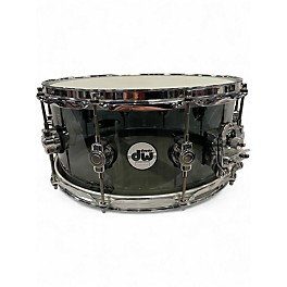 Used DW 6X14 Design Series Acrylic Snare Smoke Drum