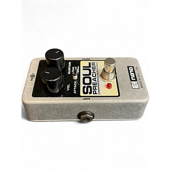 Used Electro-Harmonix Soul Preacher Nano Compressor / Sustainer Effect Pedal