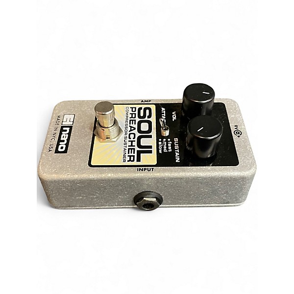 Used Electro-Harmonix Soul Preacher Nano Compressor / Sustainer Effect Pedal