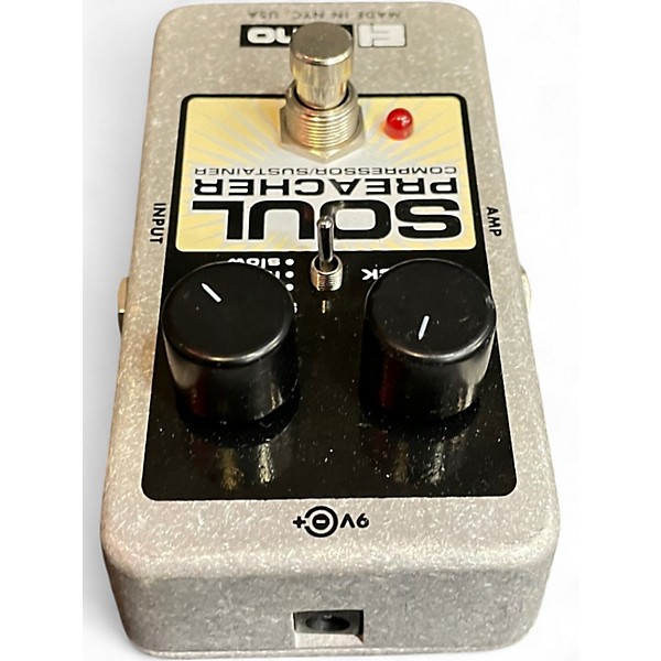 Used Electro-Harmonix Soul Preacher Nano Compressor / Sustainer Effect Pedal
