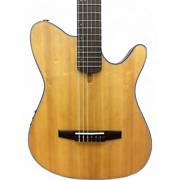 Used Ibanez FRH10N-NTF Natural Acoustic Electric Guitar