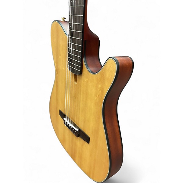 Used Ibanez FRH10N-NTF Natural Acoustic Electric Guitar