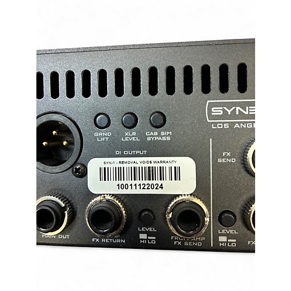 Used Synergy syn1 Tube Guitar Amp Head