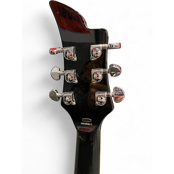 Used Washburn Paul Stanley PS500 Signature Model Black Solid Body Electric Guitar