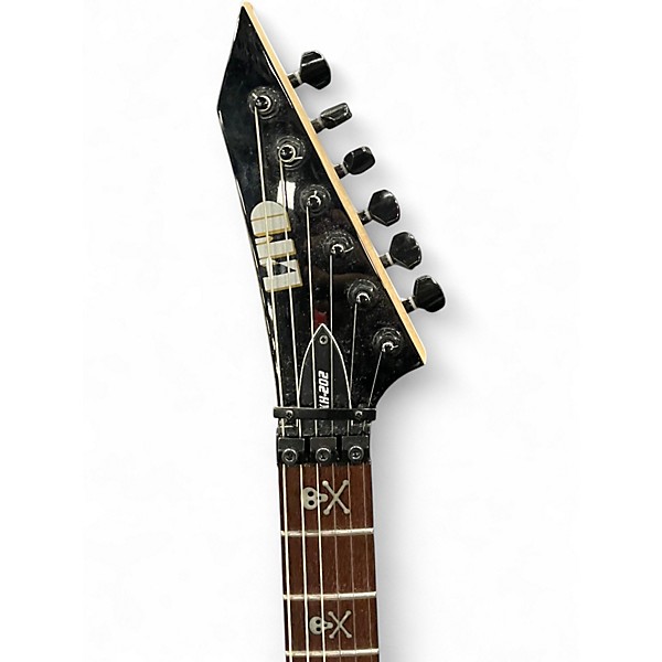 Used ESP KH202 Kirk Hammett Signature Black Solid Body Electric Guitar