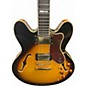 Used 2008 Epiphone Sheraton II Vintage Sunburst Hollow Body Electric Guitar