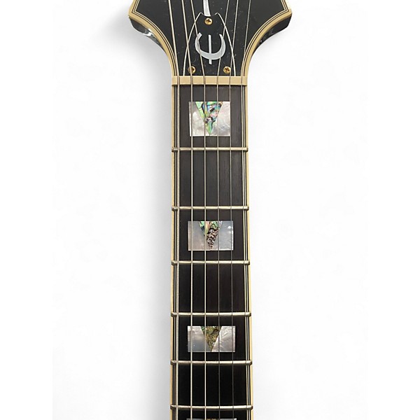 Used 2008 Epiphone Sheraton II Vintage Sunburst Hollow Body Electric Guitar