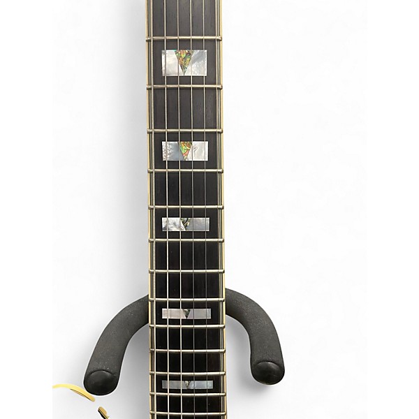 Used 2008 Epiphone Sheraton II Vintage Sunburst Hollow Body Electric Guitar