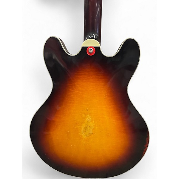 Used Eastman T59/V Sunburst Hollow Body Electric Guitar