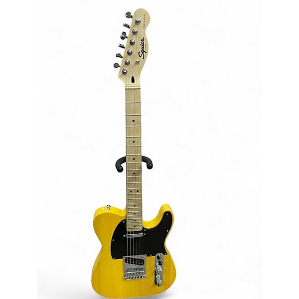 Used Squier Sonic Telecaster Blonde Solid Body Electric Guitar