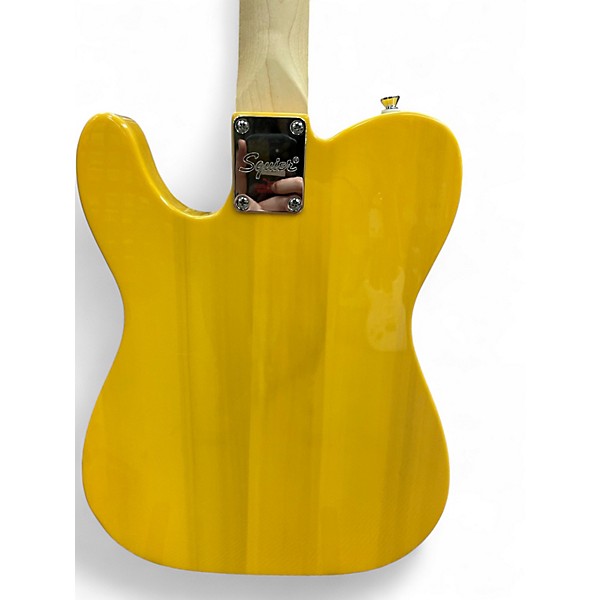 Used Squier Sonic Telecaster Blonde Solid Body Electric Guitar
