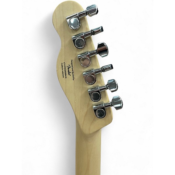 Used Squier Sonic Telecaster Blonde Solid Body Electric Guitar