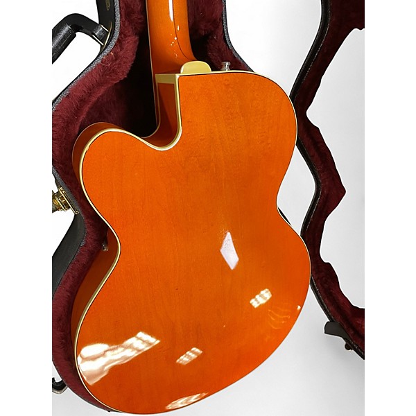 Used Gretsch Guitars G6120SSLVO Brian Setzer Signature Orange Dice Hollow Body Electric Guitar