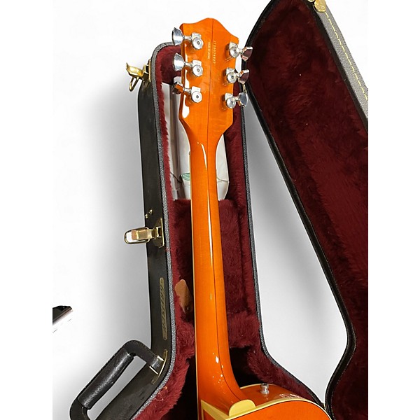Used Gretsch Guitars G6120SSLVO Brian Setzer Signature Orange Dice Hollow Body Electric Guitar