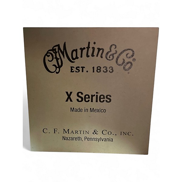 Used Martin dc-x2 Natural Acoustic Guitar