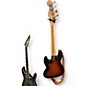 Used Fender Standard Jazz Bass 2 Tone Sunburst Electric Bass Guitar