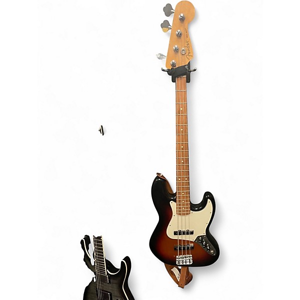 Used Fender Standard Jazz Bass 2 Tone Sunburst Electric Bass Guitar