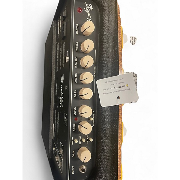 Used Fender Rumble 40 Bass Combo Amp