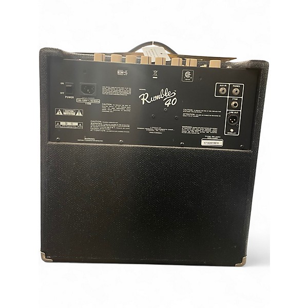 Used Fender Rumble 40 Bass Combo Amp
