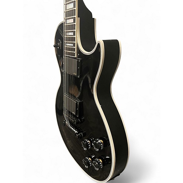 Used 2022 Gibson Les Paul Custom Black Solid Body Electric Guitar