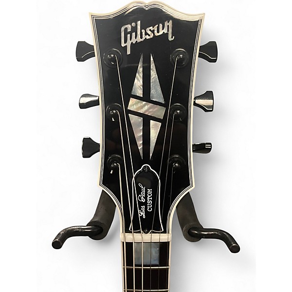 Used 2022 Gibson Les Paul Custom Black Solid Body Electric Guitar