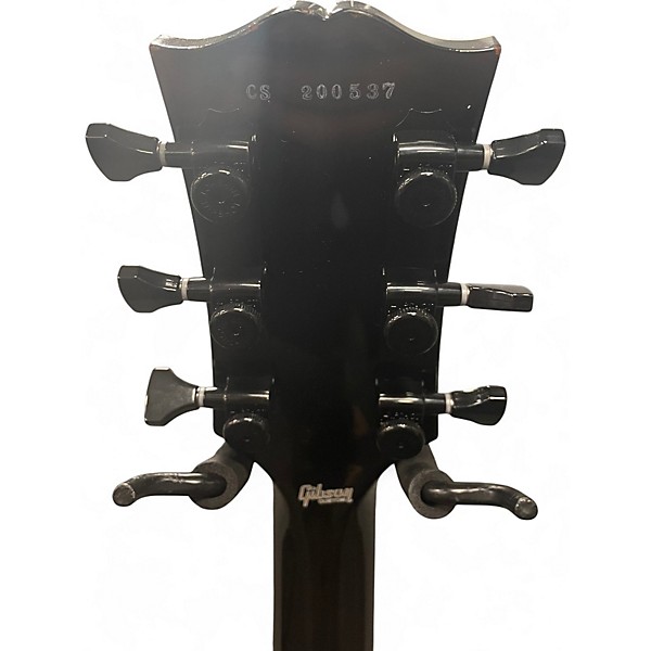 Used 2022 Gibson Les Paul Custom Black Solid Body Electric Guitar